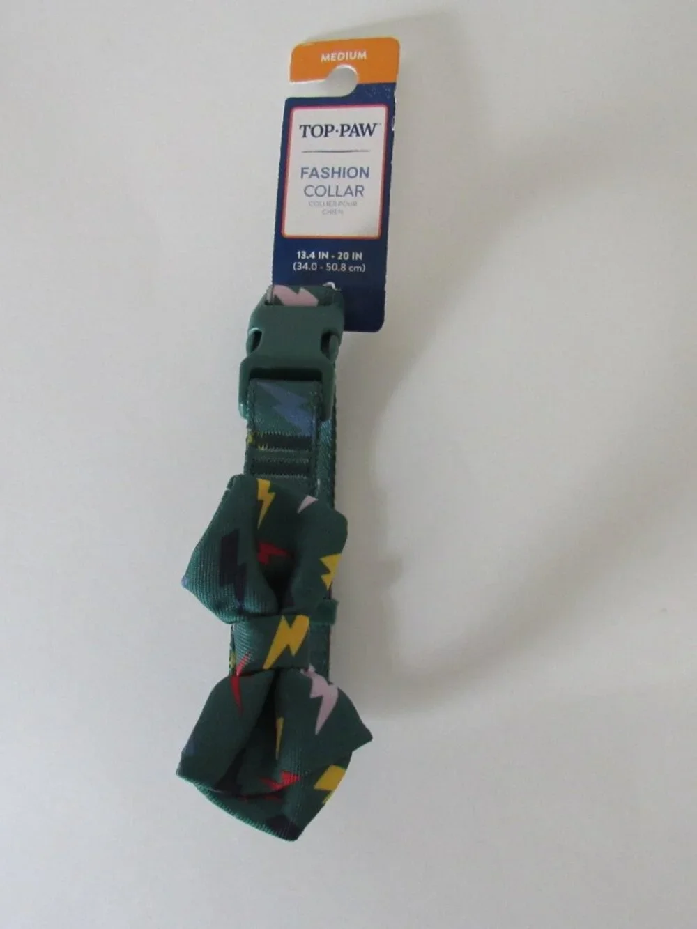 TWO NEW TOP PAW DOG COLLARS SIZE MEDIUM